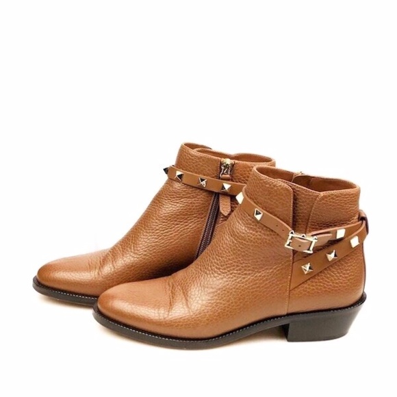 Valentino Rockstud Booties Size 35.5 - Picture 2 of 5